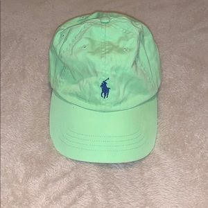 Mint Green Ralph Lauren Polo Hat